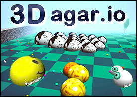 3D agar.io - Meşhur agar.io oyununu 3 boyutlu bir ortamda oynamayı hayal ettiyseniz işte aradığınız oyun bu