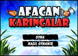 Afacan Karıncalar - 5 afacanı en kısa sürede diğerlerinin arasından bulup çıkarın.