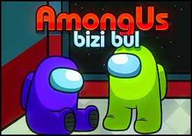 Among Us karakterleriyle hazırlanmış bu gizli objeleri bul türü oyunda gizli oyuncuları bulun