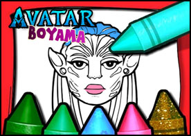 Avatar Boyama - Sevdiğiniz Avatar karakterlerini dilediğiniz gibi boyayıp renklendirin