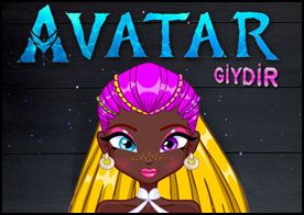 Avatar Giydir - Avatar filminin Neytiri'sini en güzel şekilde partiye hazırla