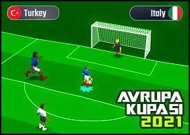 Avrupa Kupası 2021 - Avrupa Futbol kupası 2021'de favori ülkenin futbol takımını seç kupanın şampiyonu yap