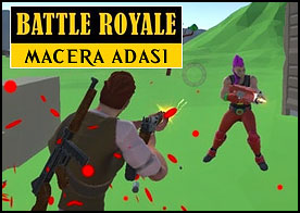 Meşhur online çok oyunculu savaş oyunu battle royale de hayatta kalmak için tüm rakiplerini bul ve öldür