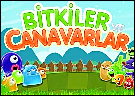 Bitkiler ve Canavarlar - Azgın canavarlara karşı bitkilerden geçilmez bir savunma oluşturup hepsini yok edin