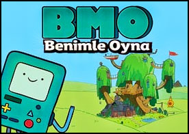 Gizli oyunları topla BMO ile eski video oyunlarını oyna