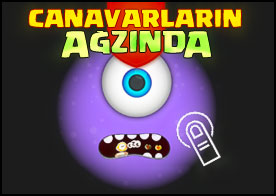 Canavarların Ağzında - Karnı aç minik kuş canavarların ağzındaki yiyecekleri toplamaya çalışıyor dişlere dikkat!