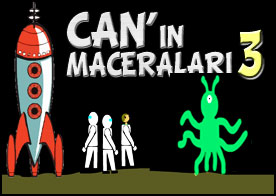 Can'ın Maceraları 3 - Can'a uzaylı yaratıkların işini halletmesinde yardıcı olun