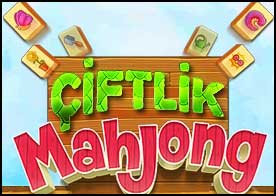 Çiftlikteki zorlu bir günün ardından sevimli çiftçimiz akşamları çin mahjong bulmacası oynamaya bayılır