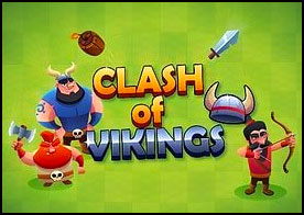 Clash Royale - Meşhur Clash_Royale gibi bir oynanışı olan bu oyunda vikingkler olarak rakip köye saldırıyoruz