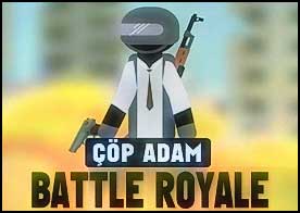 Meşhur Battle Royale türü bu oyunda çöp adam olarak daralan alan içinde kalarak tüm rakiplerinizi öldürün son kalan olun