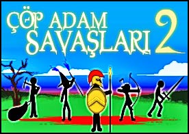 Çöp Adam Savaşları 2 - Ünlü oyunun bu ikincisinde artık online savaşlarda yapabilirsiniz