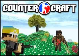 Minecraft tarzı mekanlarda Counter Strike tarzı silahlarla online rakiplere karşı kıyasıya mücadele edin