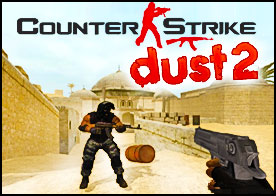 Counter Strike Dust 2 - Counter Strike sevenler Dust haritasında 32 kişi online kapışabilirsiniz