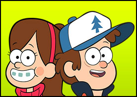 Dipper ve Mabel Macera - Gravity Falls kahramanlarından Dipper ve Mabel ile heyecam dolu bir maceraya hazır mısınız?