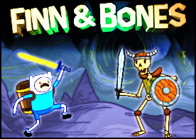 Finn and Bones - Bu Cartoon Network macera oyununda Jake'yi kaçıran aç iskelet adamlarla kıyasıya dövüş