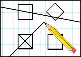 Deftere yapılan geometrik çizimleri istenen sayıda parçaya eşit olarak