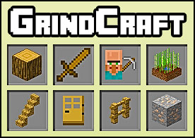 Grindcraft minecraft karakterleriyle oynanan bir kaynak üretim oyunudur