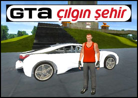 GTA Çılgın Şehir - Meşhur GTA oyunu benzeri bu oyunda şehirde dolaş verilen görevleri yap araçları çal istediğini yap