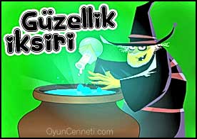 Güzellik İksiri - Büyülü malzemeleri kaynayan kazana katıp güzellik iksiri elde edin