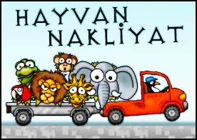 Hayvan Nakliyat - Hayvanat bahçesindeki hayvanlar için gerekli yiyecekleri dökmeden taşıyın