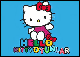 Hello Kitty'ye pek çok güzel eğitici oyunu oynayıp bitirmesi için yardımcı ol