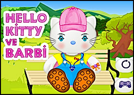 Hello Kitty ve Barbi'ye kuaförde önce saçlarını yıka sonra kurula sonra süsle sonra elbisesini seçip makyaj yap