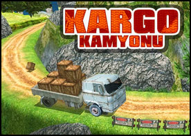 Kargo Kamyonu - Kargo kamyonu şoförü olarak engebeli arazilerde manzaranın keyfini çıkararak sağ salim kasadaki malları yerine ulaştır