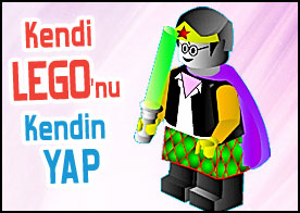 Kendi Lego'nu Kendin Yap - Hayalindeki Lego karakterini şimdi istediğin gibi hazırlayabilirsin