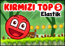 Kırmızı Top 5 - Kötü siyah blokların istilasından dünyayı kurtarmaya devam ediyoruz