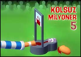 Giyotine kolu kaptırmadan paraları topla yeni ve zorlu giyotinlere doğru ilerle