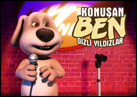 Sevimli kahramanımız konuşan Ben ile eğlenceli bir yıldız bulma oyunu sizi bekliyor