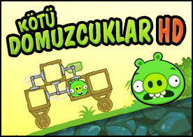 Angry Birds'in kötü domuzcukları HD versiyonla macera ve aksiyon peşinde