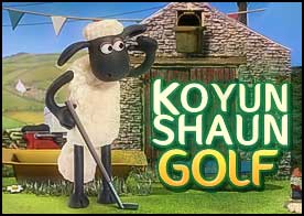 Çiftlikte canı sıkılan Koyun Shaun bulduğu golf topu ve sopasıyla eğlenceli vakit geçirmek istiyor