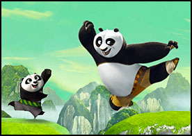 Kung Fu Panda ve minik pandalara temek eğitim programında yardımcı olun