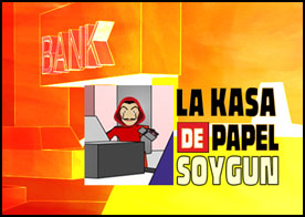 Merkez bankasını saymaya çalışan soyguncuları özel ekibin lideri olarak temizle