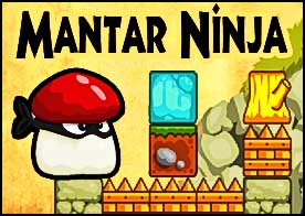 Mantar Ninja - Mantar ninja altın ağaç köküne ulaşmak istiyor yardım et