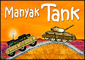 Manyak Tank 2 - Manyak tankımız fizik kurallarına uygun bir şekilde önüne çıkanı ezip geçerek yoluna devam ediyor