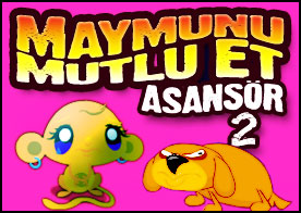 Maymunu Mutlu Et Asansör 2 - Minik maymunumuzun asansör macerası kaldığı yerden devam ediyor