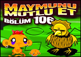 Maymunu Mutlu Et Bölüm 106 - Bu sefer gizemli mağaraya gidip bilmeceleri çözerek minik maymunumuzu mutlu ediyoruz