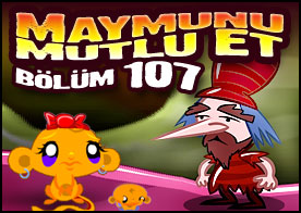 Maymunu Mutlu Et Bölüm 107 - Bu sefer şeker ülkeye gidip bilmeceleri çözerek minik maymunumuzu mutlu ediyoruz