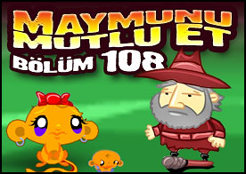 Maymunu Mutlu Et Bölüm 108 - Bu sefer gizemli ormana gidip bilmeceleri çözerek minik maymunumuzu mutlu ediyoruz