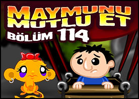 Maymunu Mutlu Et Bölüm 114 - Bu sefer gizemli mağaraya gidip bilmeceleri çözerek minik maymunumuzu mutlu ediyoruz