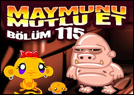 Maymunu Mutlu Et Bölüm 115 - Bu sefer gizemli devin olduğu yere gidip bilmeceleri çözerek minik maymunumuzu mutlu ediyoruz