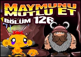 Maymunu Mutlu Et Bölüm 126 - Bu sefer gizemli dağ evine gidip bilmeceleri çözerek minik maymunumuzu mutlu ediyoruz