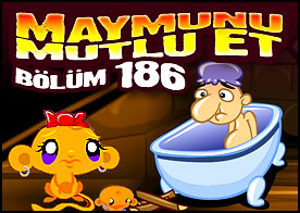 Maymunu Mutlu Et Bölüm 186 - Bu sefer gizemli kuleye gidip gidip bilmeceleri çözerek minik maymunumuzu mutlu ediyoruz