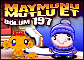 Maymunu Mutlu Et Bölüm 197 - Bu sefer gizemli kulübeye gidip bilmeceleri çözerek minik maymunumuzu mutlu ediyoruz