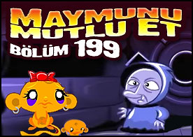 Maymunu Mutlu Et Bölüm 199 - Bu sefer gizemli mor yapıya gidip bilmeceleri çözerek minik maymunumuzu mutlu ediyoruz