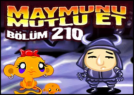 Maymunu Mutlu Et Bölüm 210 - Bu sefer samurayın kalesine gidip bilmeceleri çözerek minik maymunumuzu mutlu ediyoruz