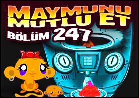 Maymunu Mutlu Et Bölüm 247 - Bu sefer şifreli mavi odaya gidip bilmeceleri çözerek minik maymunumuzu mutlu ediyoruz