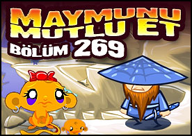 Maymunu Mutlu Et Bölüm 269 - Bu sefer samuray evine gidip bilmeceleri çözerek minik maymunumuzu mutlu ediyoruz